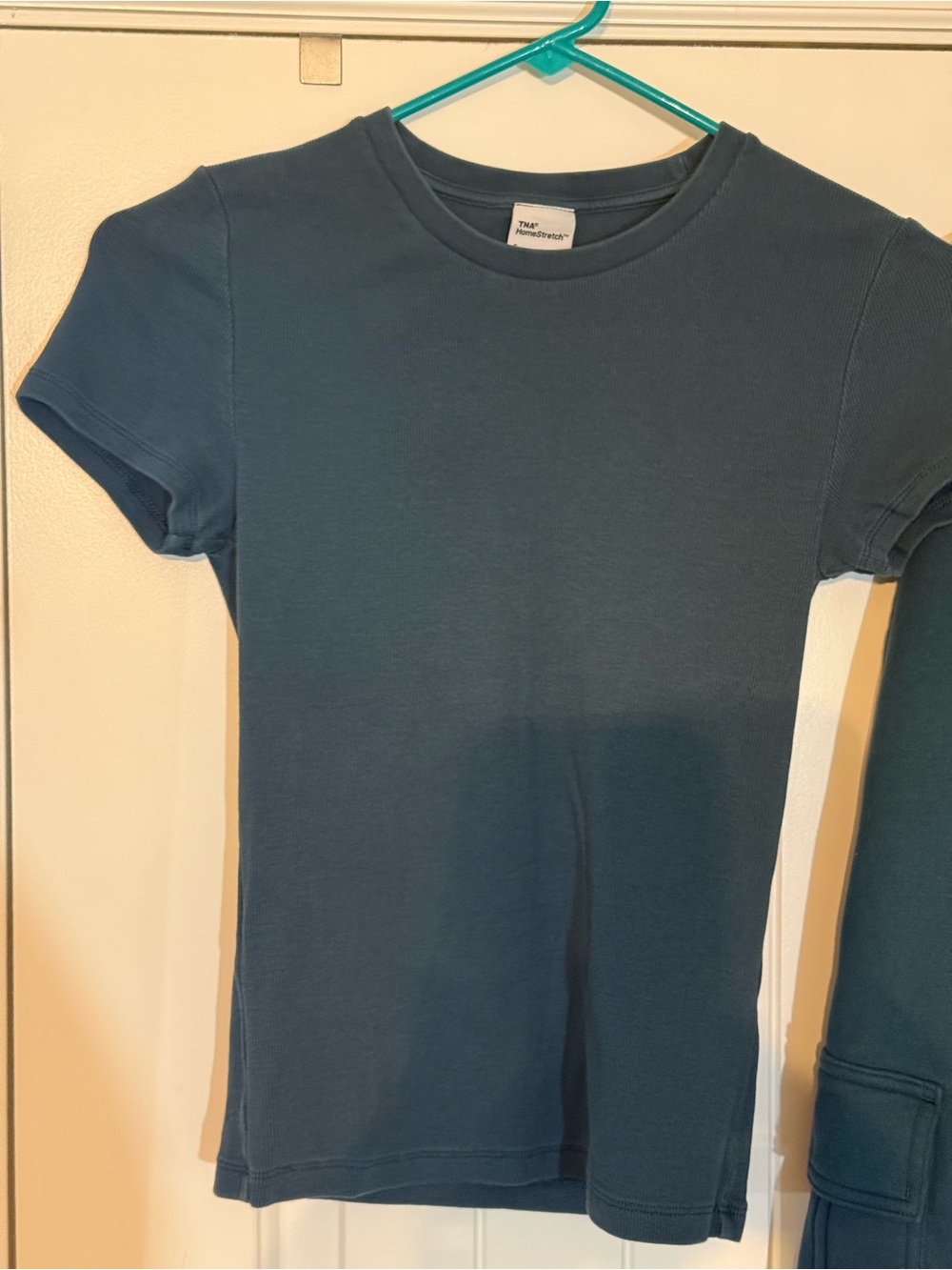 TNA women’s Short Sleeve Crew Neck Tee - Teal Blue